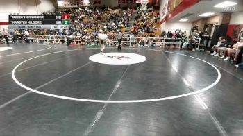 106 lbs Quarterfinal - Bobby Hernandez, Cody vs Karsten Kilgore, Kelly Walsh