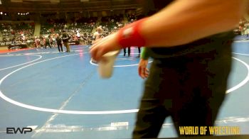 96 lbs 2nd Place - Rex McDonald, Port City Wrestling vs Jace Evers, PINnacle