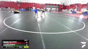 215 lbs Round 1 (16 Team) - Hunter Barrow, CR Washington vs Braden Holleman, Watertown