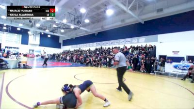 100 lbs Cons. Round 1 - Kayla Alvarenga, Los Osos vs Natalie Rosales, Santiago/GG