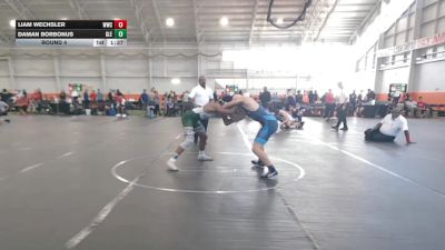 126 lbs Round 4 - Liam Wechsler, Whiteland Wrestling Club vs Daman Borbonus, GLENOAK