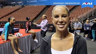 Maggie Haney On What Makes Riley So Special - 2017 P&G Championships Women Day 2