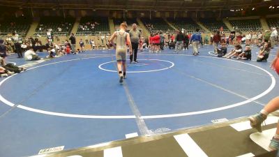 85 lbs Rr Rnd 2 - Easton Terrell, Team Tulsa NDT vs Crew Card, Mojo Mulisha 12U