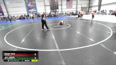 64 lbs Rd# 4- 2:00pm Friday Final Pool - Jett Sidun, Mat Assassins vs Rocky Ruiz, Cali Red