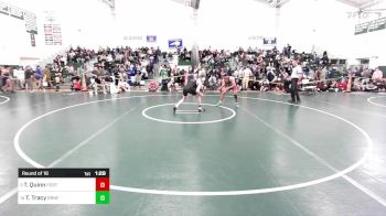 175 lbs Round Of 16 - Tyler Quinn, Portland/Cromwell vs Trent Tracy, Branford