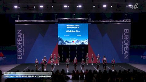 Obsidians Cheer Heidelberg e.V. - Obsidian Fire [2026 IASF L3 - U16 Day 1] 2026 The European Summit