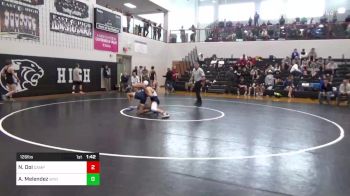 126 lbs Quarterfinal - Noah Doi, Camp Hill vs Ashton Melendez, Wyomissing