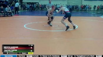 3 - 106 lbs Champ. Round 1 - Tristan Carter, Colonial Heights vs Brysyn Gardner, Liberty HS (Bedford)