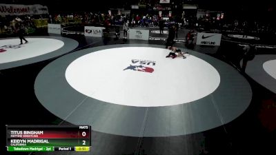 82 lbs Champ. Round 2 - Keidyn Madrigal, California vs Titus Bingham, MatTime Wrestling