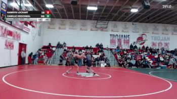145 lbs Cons. Round 7 - Kamryn Lockart, Lewiston vs Camille Krochmal, Eagle