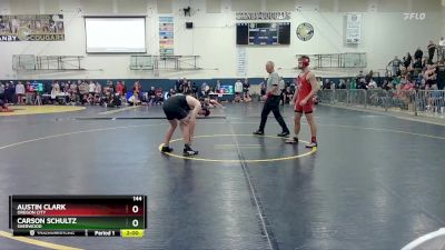 144 lbs Quarterfinal - Austin Clark, Oregon City vs Carson Schultz, Sherwood