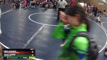 75 lbs Semifinal - Noah Legere, RED WAVE WC vs Reza Khademi, Daniel Cormier Wrestling