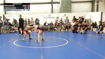 58 lbs Rr Rnd 3 - Noelle Miller, PA West White - W vs Xiomara Munoz, Lady Warriors United - W