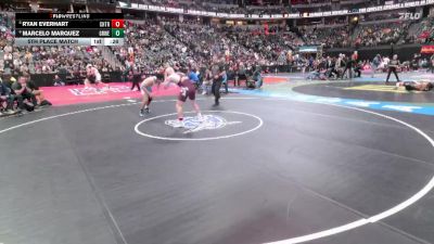 150-5A 5th Place Match - Ryan Everhart, Cherokee Trail vs Marcelo Marquez, Greeley West