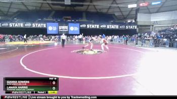 170-181 lbs Round 1 - Gianna Sowers, Elite Wrestling Club vs Lanaya Harris, Punisher Wrestling Company