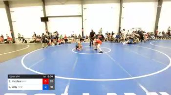 66 kg Consolation - Brent Nicolosi, Spartan Combat vs Ethan Gray, Team Delaware