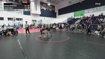 100 lbs Round 5 - Reyna Geronimo, 951 Wrestling Club vs Jessie Kelly, Monster Garage