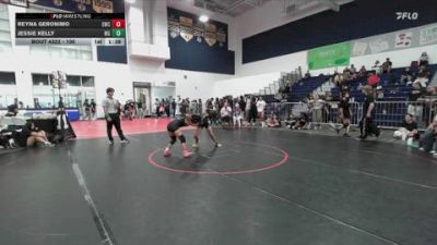 100 lbs Round 5 - Reyna Geronimo, 951 Wrestling Club vs Jessie Kelly, Monster Garage
