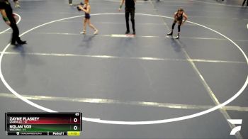 65 lbs Finals (2 Team) - Nolan Vos, Waconia vs Zayne Flaskey, Lakeville