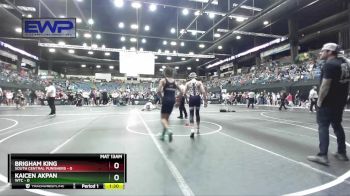 120 lbs Champ. Round 1 - Brigham King, South Central Punishers vs Kaicen Akpan, WTC