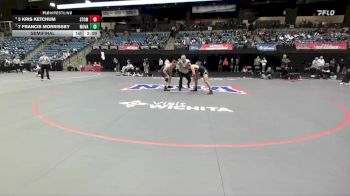 174 lbs Semifinal - 3 Kris Ketchum, St. Thomas vs 7 Francis Morrissey, Missouri Valley