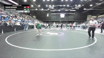 157 lbs Cons. Round 3 - Trever Mogren, Overland Park - St. Thomas Aquinas HS vs Lucas Skouse, Overland Park - Blue Valley Southwest HS