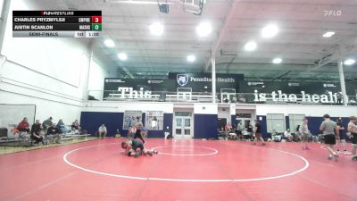 140 lbs Semifinal - Charles Pryzmylsji, Empire Wrestling Academy Black - HSC vs Justin Scanlon, Mat Assassins White - HSC