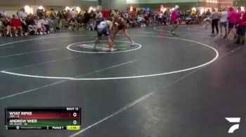 195 lbs Round 4 (6 Team) - Andrew Wier, STL Black vs Wyat Ripke, CWC