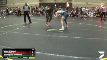 145 lbs Semis & 1st Wrestleback (8 Team) - Dominique Brandon, Alpha Elite vs Gabe Romans, Untouchables