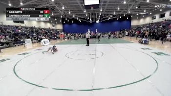 107 lbs Champ. Round 1 - Gabrielle Garvey, West Springfield vs Julie Gatto, Stafford Senior High