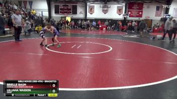 Round 1 - Brielle Baum, Keokuk Kids Wrestling Club vs Lilliana Wasson, KKWC