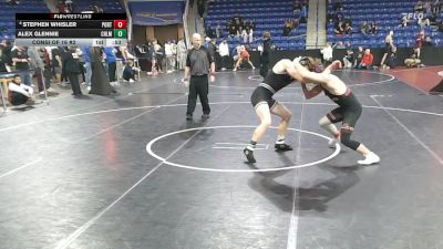 165 lbs Consi Of 16 #2 - Stephen Whisler, Portsmouth vs Alex Glennie, Chelmsford