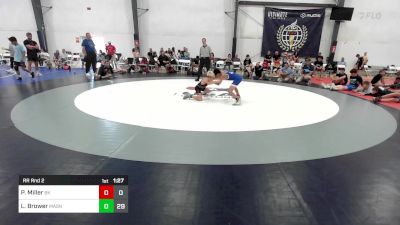 68 lbs Rr Rnd 2 - Paeton Miller, Bad Karma MS vs Lincoln Brower, Mat Assassins K8 A