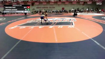165 lbs Semifinal - Andrew Supers, Baldwin Wallace vs Brayden Peet, Wisconsin-Whitewater