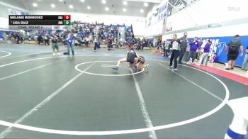 105 lbs Cons. Round 6 - Lisa Diaz, JW North vs Melanie Bermudez, Orange