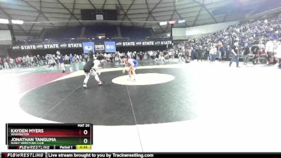 65 lbs Semifinal - Kayden Myers, Washington vs Jonathan Tanguma, Husky Wrestling Club