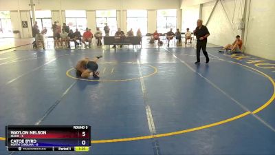 106 lbs Round 5 (6 Team) - Waylon Nelson, Idaho vs Catoe Byrd, North Carolina