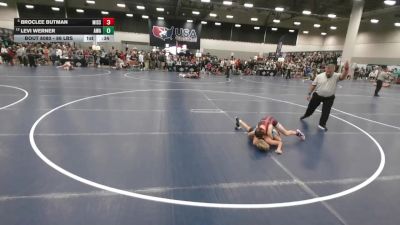 86 lbs Champ. Rd Of 16 - BrocLee Butman, Missouri vs Levi Werner, Askren Wrestling Academy