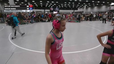 95 lbs Cons. Sub-quarters - Allison Cazares, Toss Em Up Wrestling Academy vs Esther Wernersbach, Central Kentucky Wrestling Club