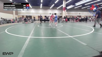 138 lbs Semifinal - Jackson Ewing, Wolf Pack Wrestling TX vs Trevin Williams, Ryse Wrestling Club