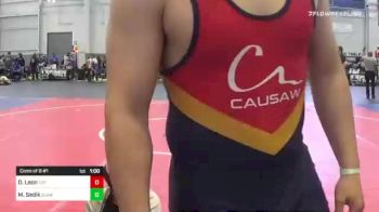 182 lbs Consi Of 8 #1 - Dominick Leon, Top Dog WC vs Mohamed Sedik, Slammers