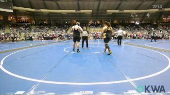 285 lbs Consi Of 8 #2 - Rayden Lackey, Jay Wrestling Club vs Braxton Hosier, Woodward Youth Wrestling