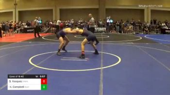 Match - David Vasquez, Hawkmade vs Kodis Campbell, Rubymountain Wrestling