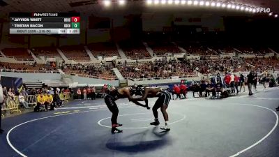 215-D2 Semifinal - Tristan Bacon, Raymond S. Kellis High School vs Jayvion Whitt, Barry Goldwater High School