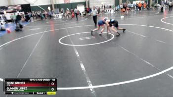 165 lbs Semifinal - Gunner Lopez, Grandview Wolves vs Noah Goings, 2TG