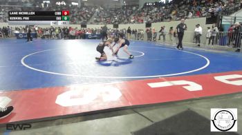 72 lbs Consi Of 16 #2 - Lane Mcmillen, Cowboy Wrestling Club vs Ezekiel Fee, Enid Junior High