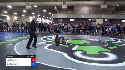 31 kg Quarters - Quentin Neal, Greater Heights Wrestling vs Liam Reeves, Steel Valley Renegades
