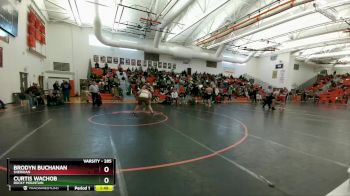 285 lbs Quarterfinal - Brodyn Buchanan, Sheridan vs Curtis Wachob, Rocky Mountain