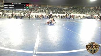 73 lbs Consi Of 4 - Kasen Antuna, Elgin Wrestling vs Grady Zinter, Owasso Takedown Club