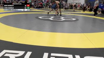 165 lbs Cons. Round 3 - Luke Daniels, Eastside vs Jack Schultt, Anthony Wayne